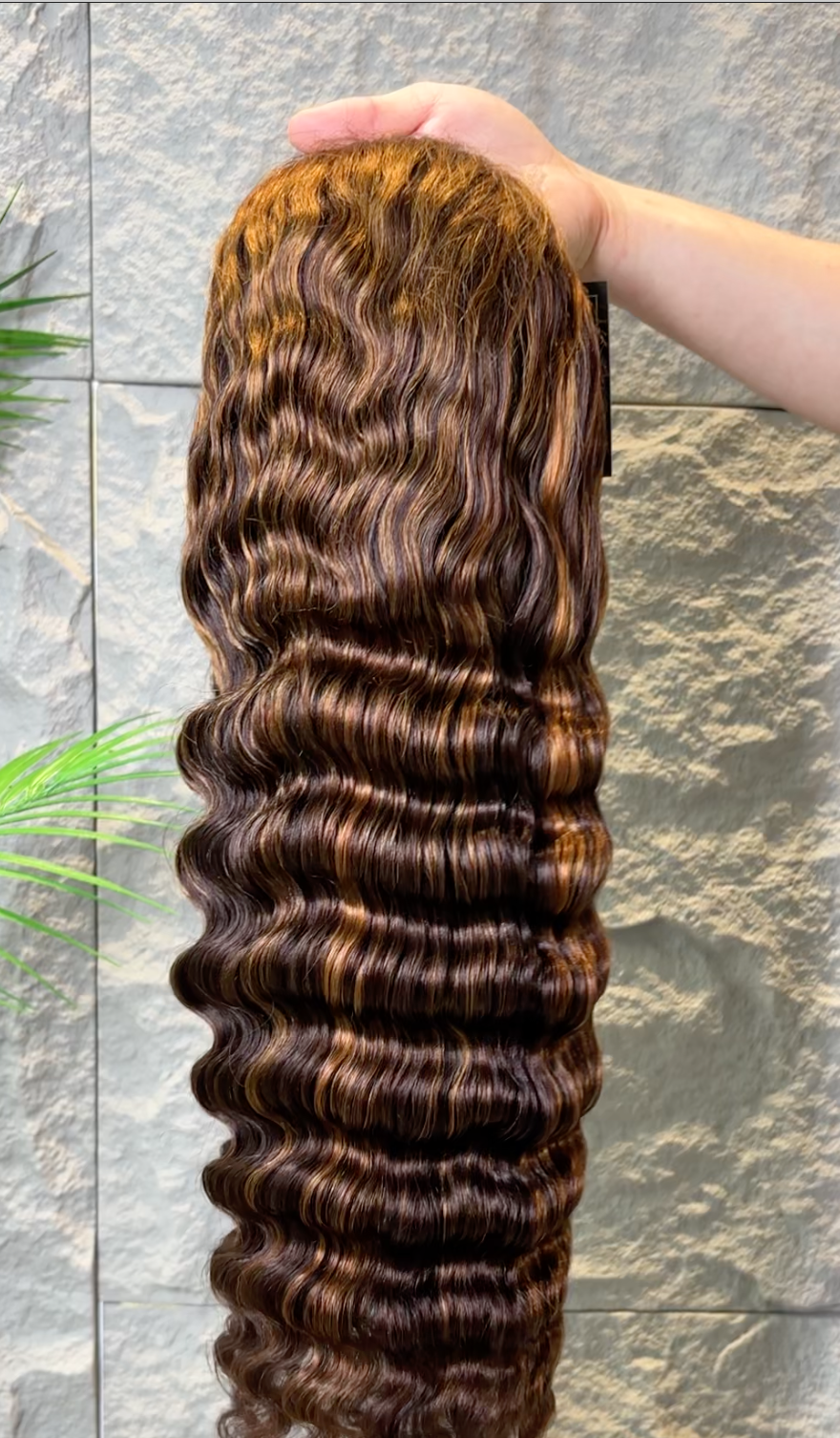 Highlighted Wig